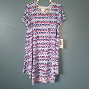 NWT Girl's Lularoe Scarlett Dress Size 8